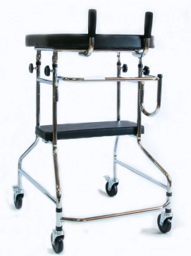 Ходунки-опоры PMR 827 на 4-х колёсах с подлокотной опорой - 3