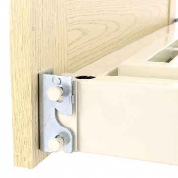 Кровать электрическая DB-7 (МЕ-2028Д-01) ЛДСП (светлое дерево) с матрасом - 8